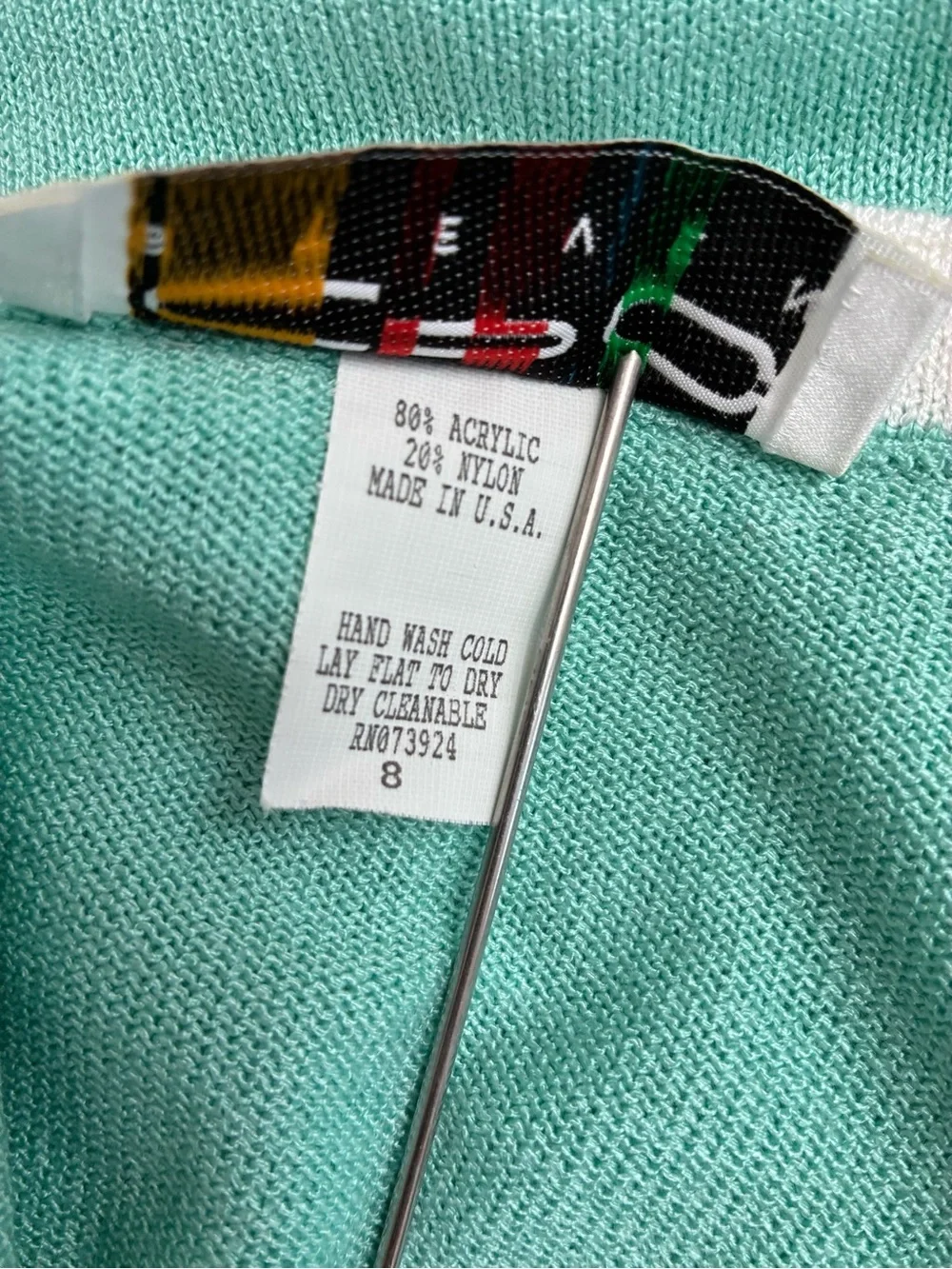 Vintage NWT Eric Steven Knit Sweater Set